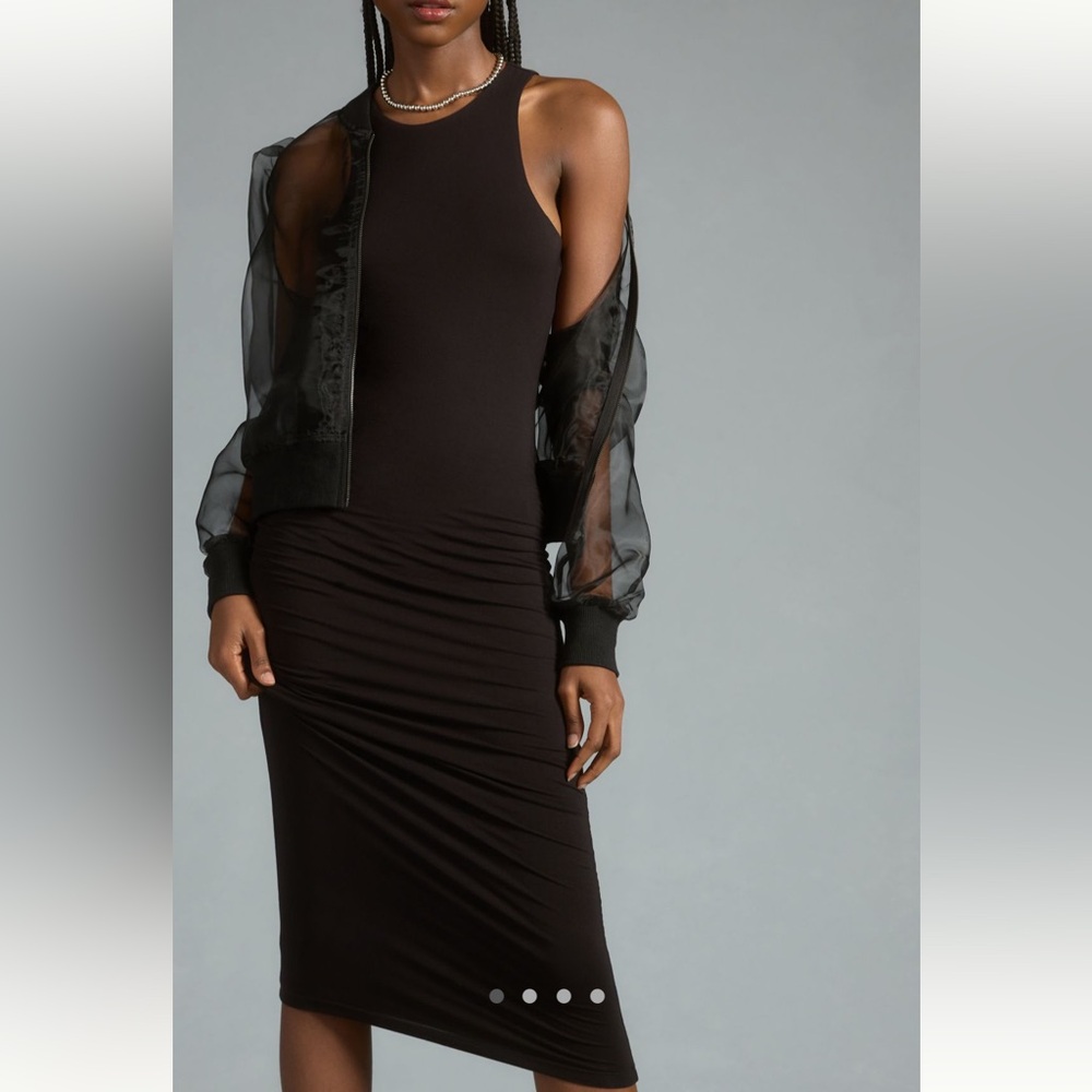 Good American Good Touch Midi Dress